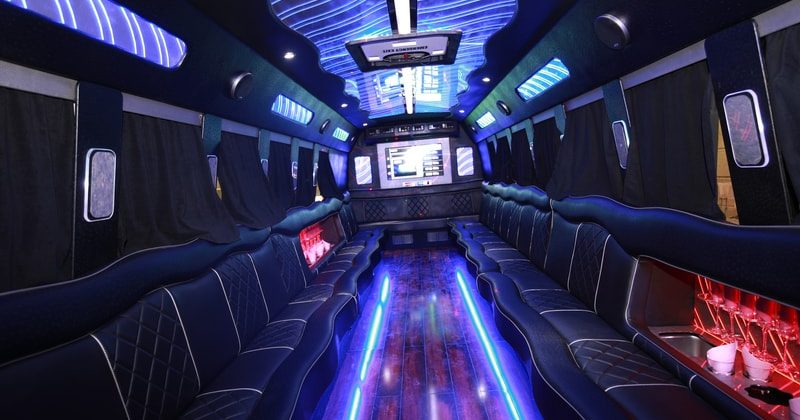 Partybus Fahrt durch Verona